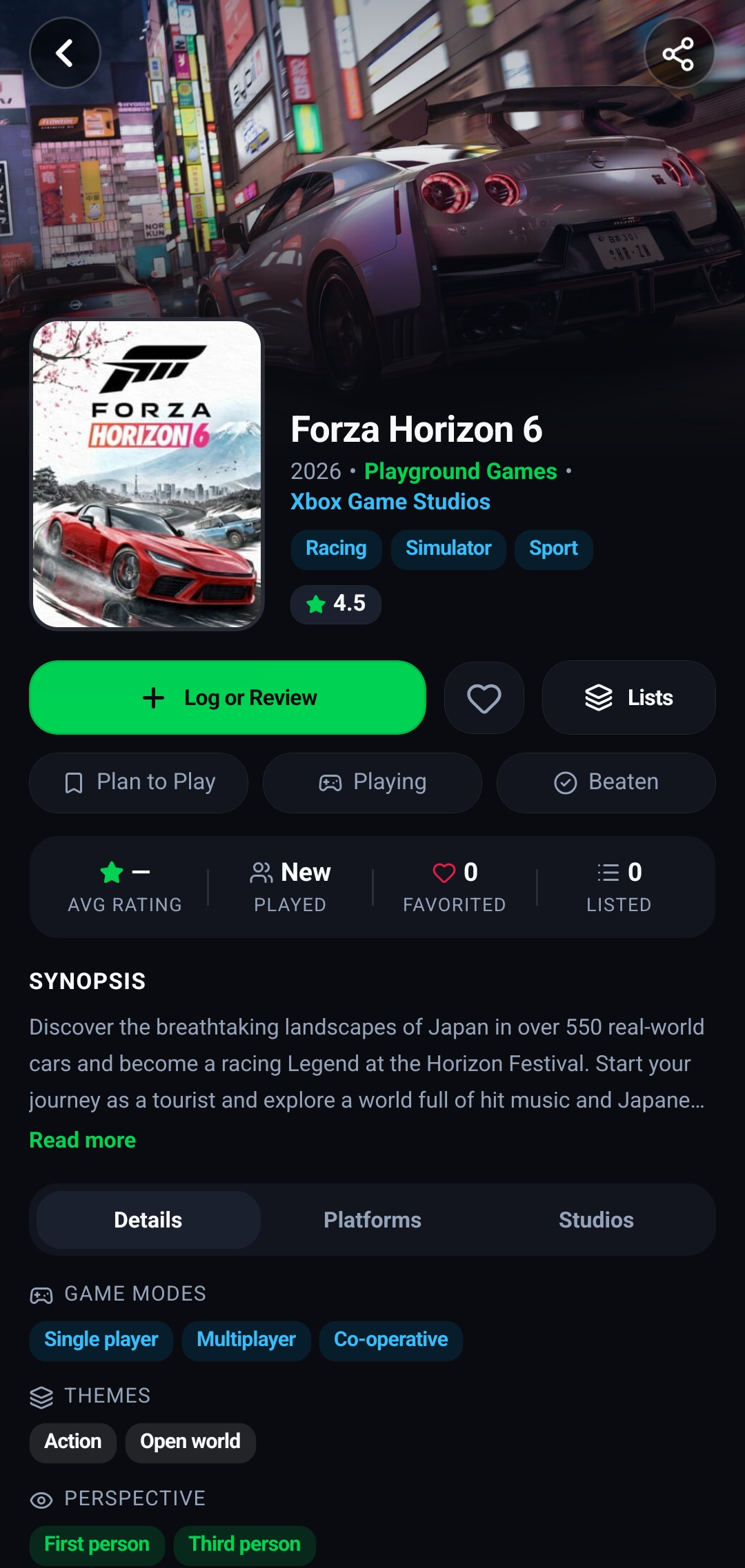 MySaveSlot Game Info